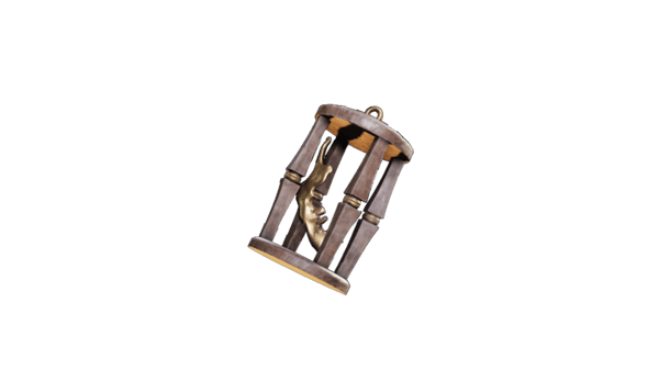 Gilded Mandible (Caged)