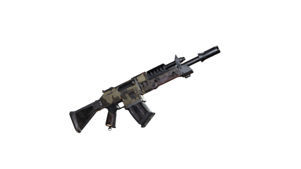 Braced Autogun (Chemzone Sludge Camo)