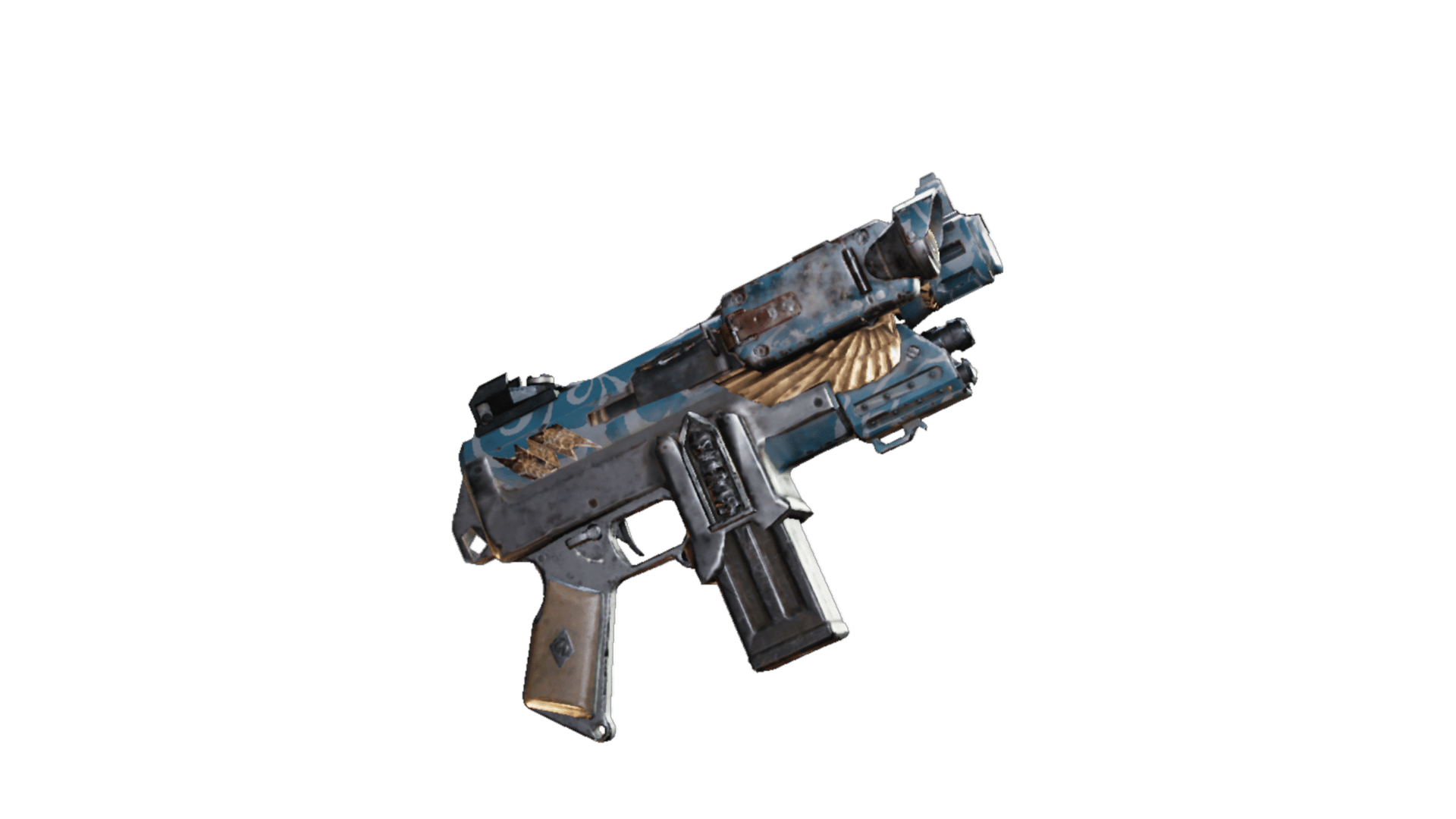 Shredder Autopistol (Shrineguard Cerulean)