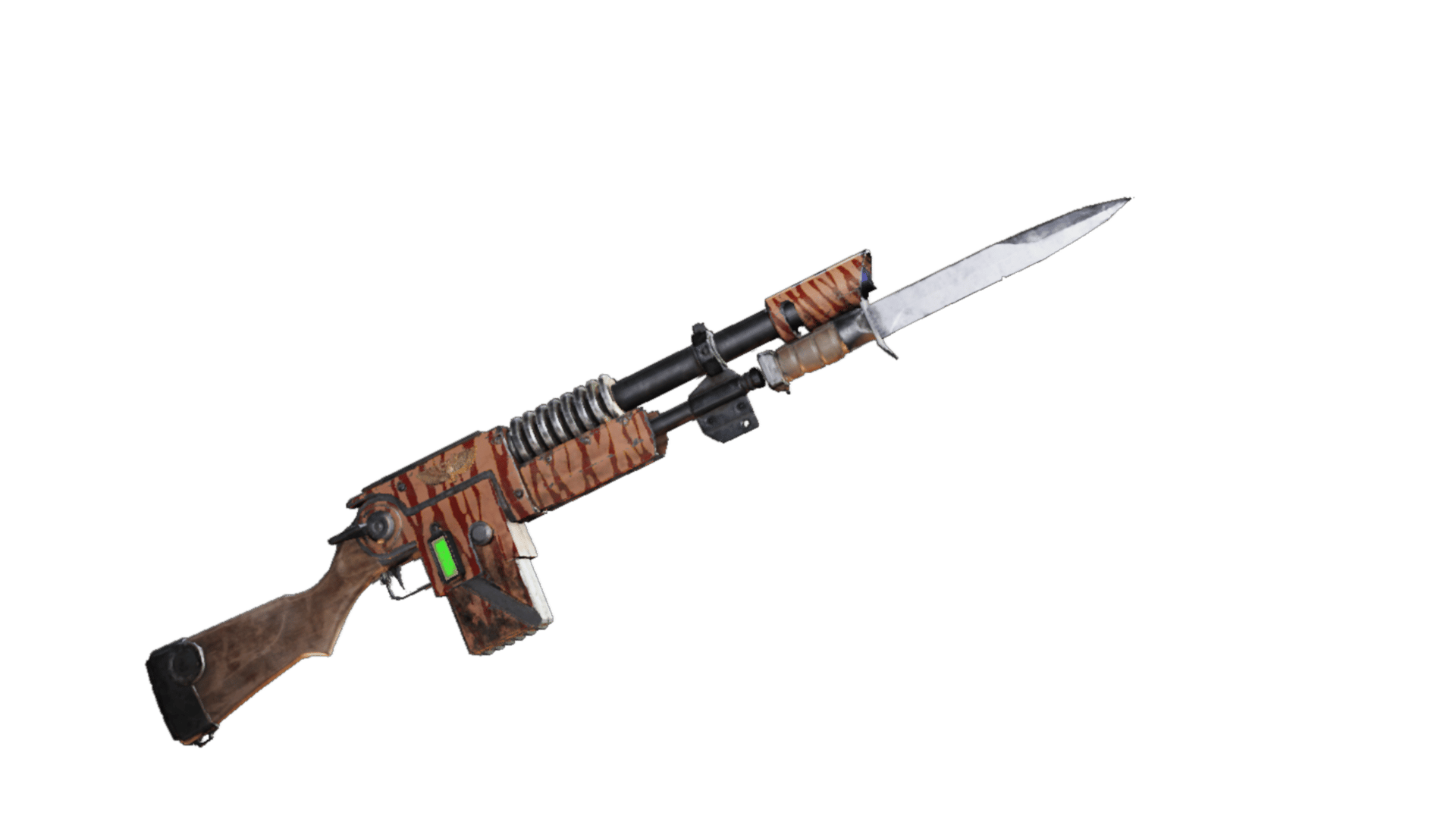 Helbore Lasgun (Fireclaw Camo)