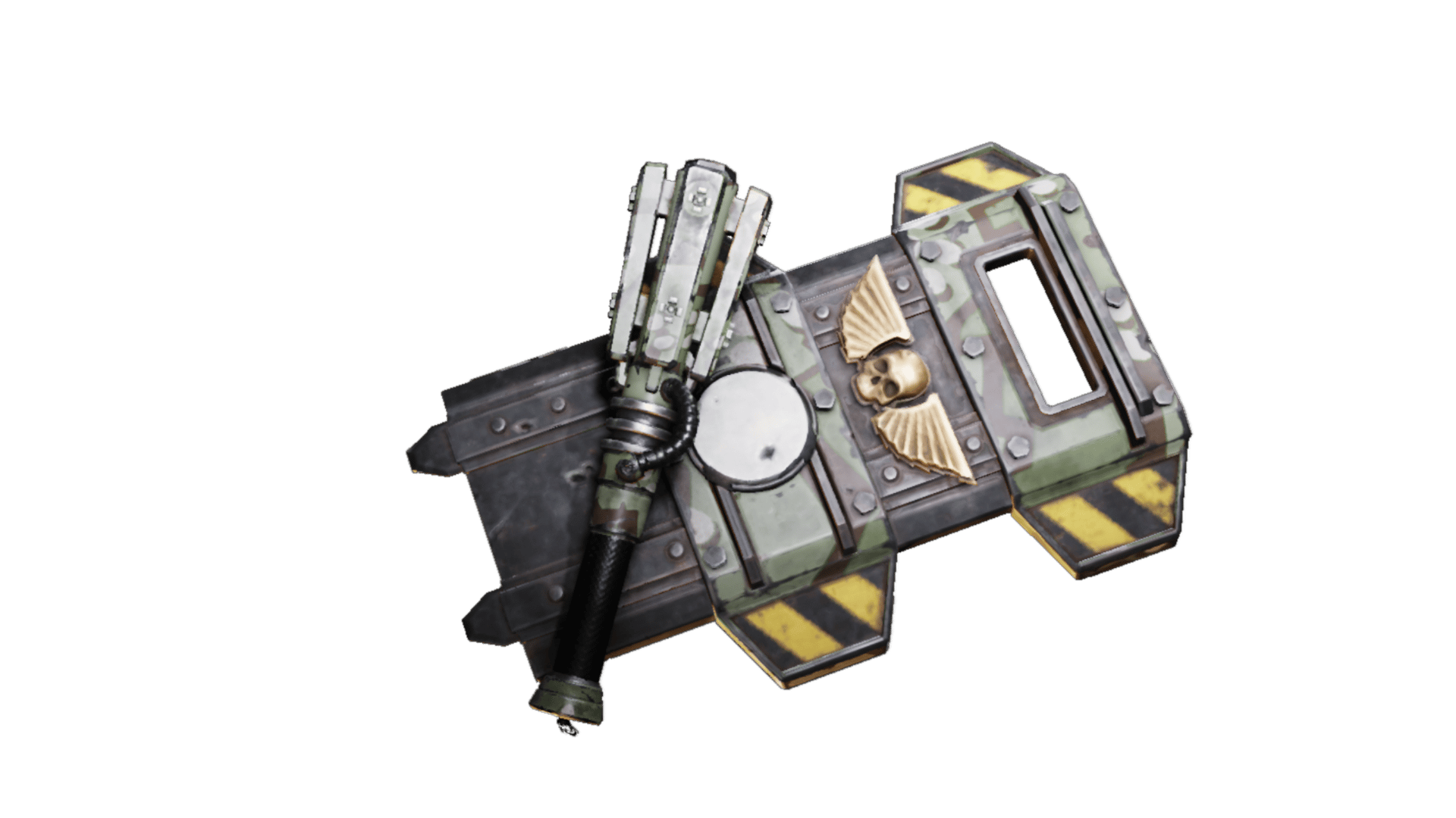Battle Maul & Slabshield (Fenstalker Camo)