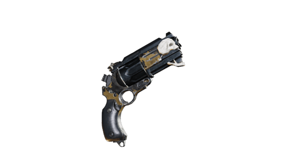 Death's Head Stub Revolver